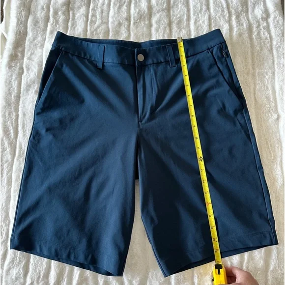 Men’s Lululemon Commission Short Relaxed Warpstreme 11” in True Navy - Size 32 - Picture 2 of 10